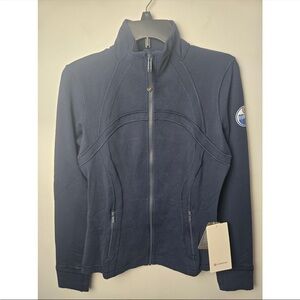 Lululemon × Fanatics Navy Define Jacket Luon Edmonton Oilers Size 8
